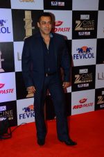 Salman Khan at zee cine awards 2016 on 20th Feb 2016